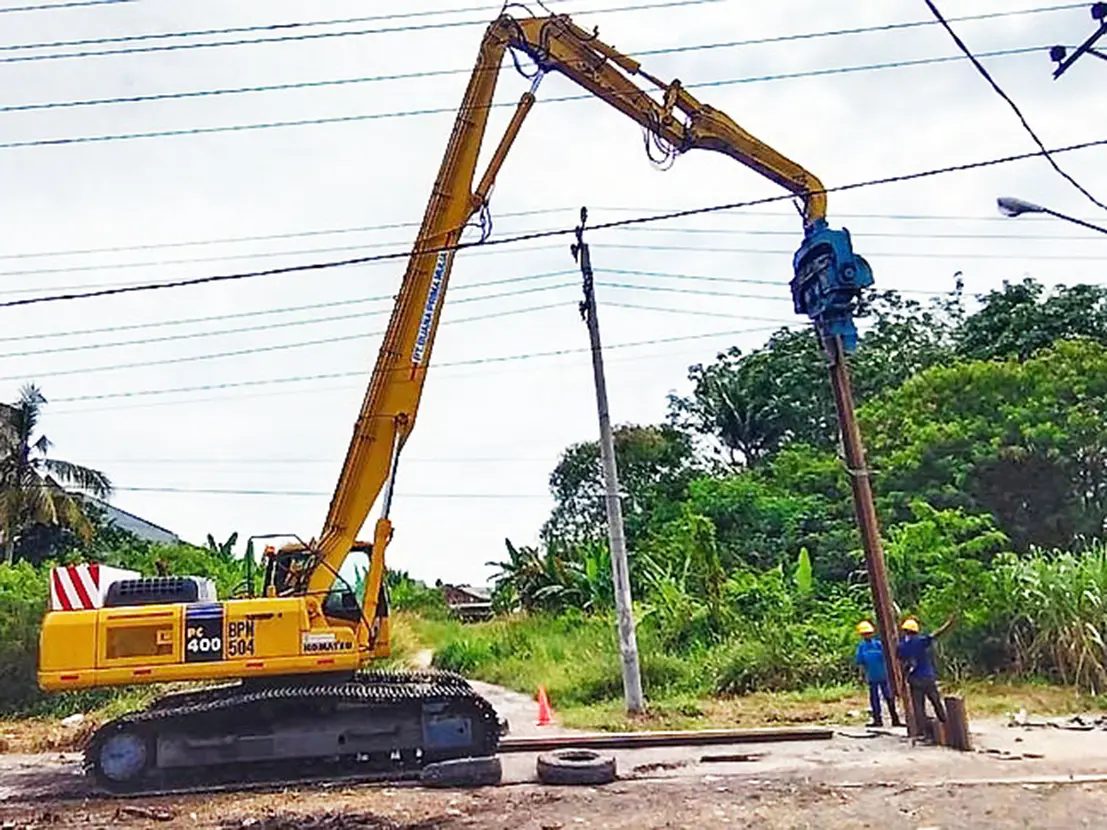 Jasa Pancang Sheet Pile Baja – Buana Prima Mulia Jambi